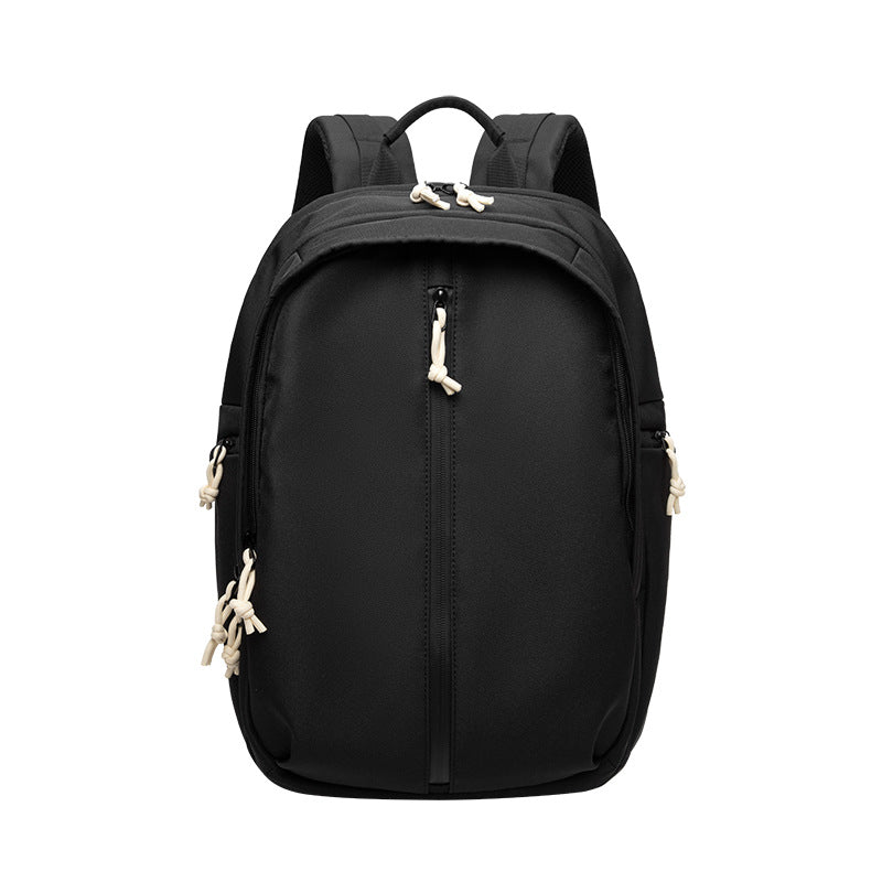 Women's Fashion Simple Commute Computer Korean Style Niche Solid Backpacks