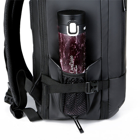 Women's & Men's Capacity Expansion Extended Charging Waterproof Business Backpacks