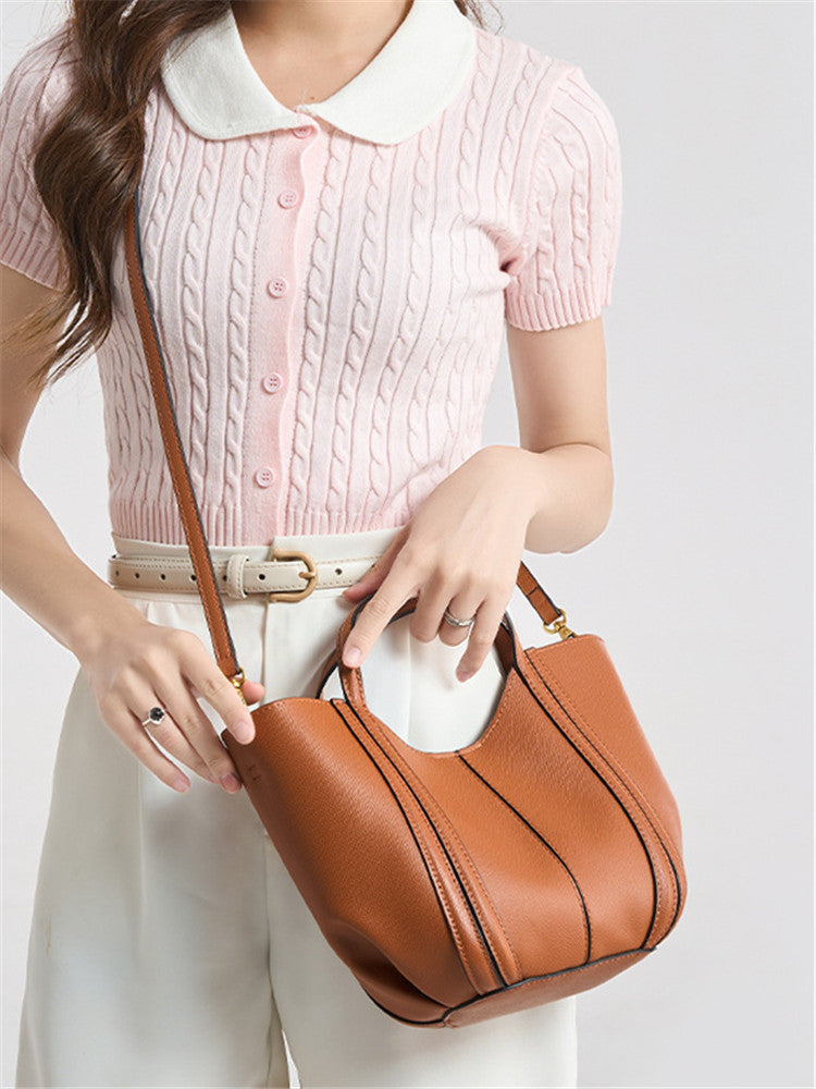 Women's Spanish Broken Thread Decoration Mini Portable Tote Bags