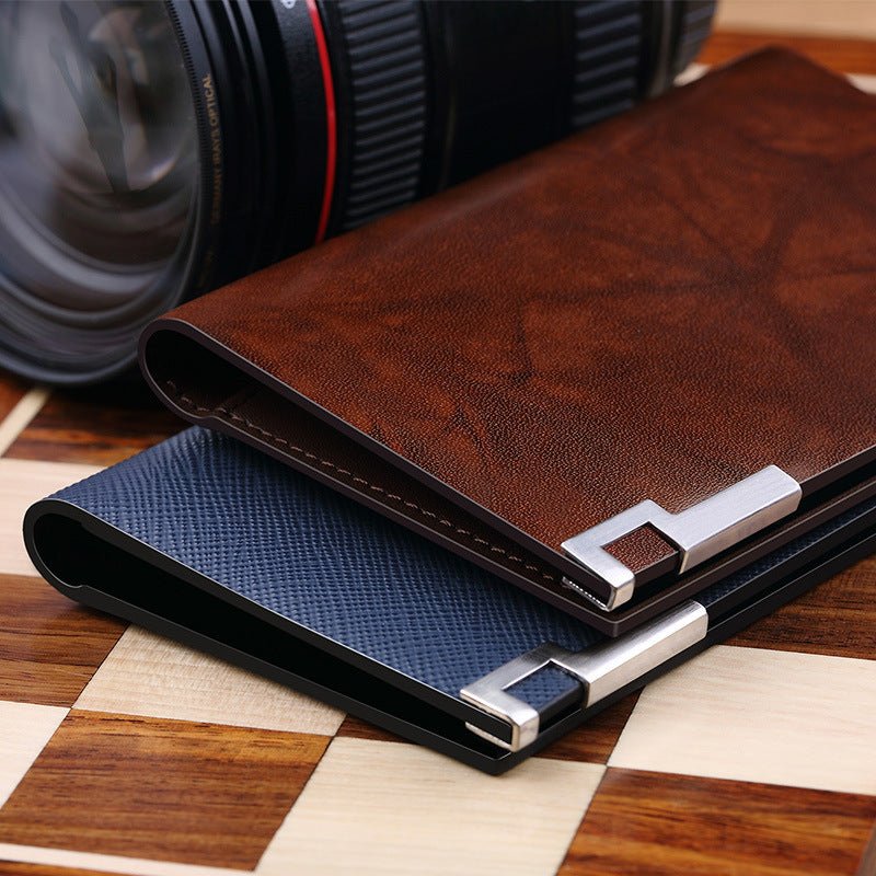 Men's Emperor Paul Leather Cattlehide Access Cover Card Holder