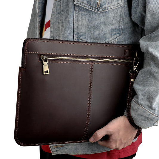 Suitable For Apple Computer Leather Male Bags