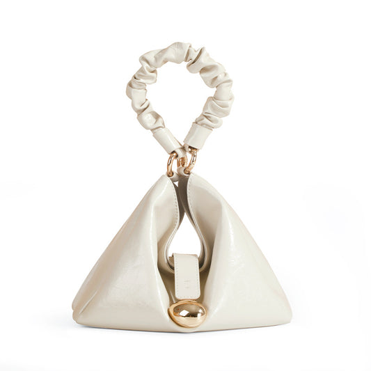 Women's High-grade Niche Underarm Genuine Leather Cattle Armpit Bags