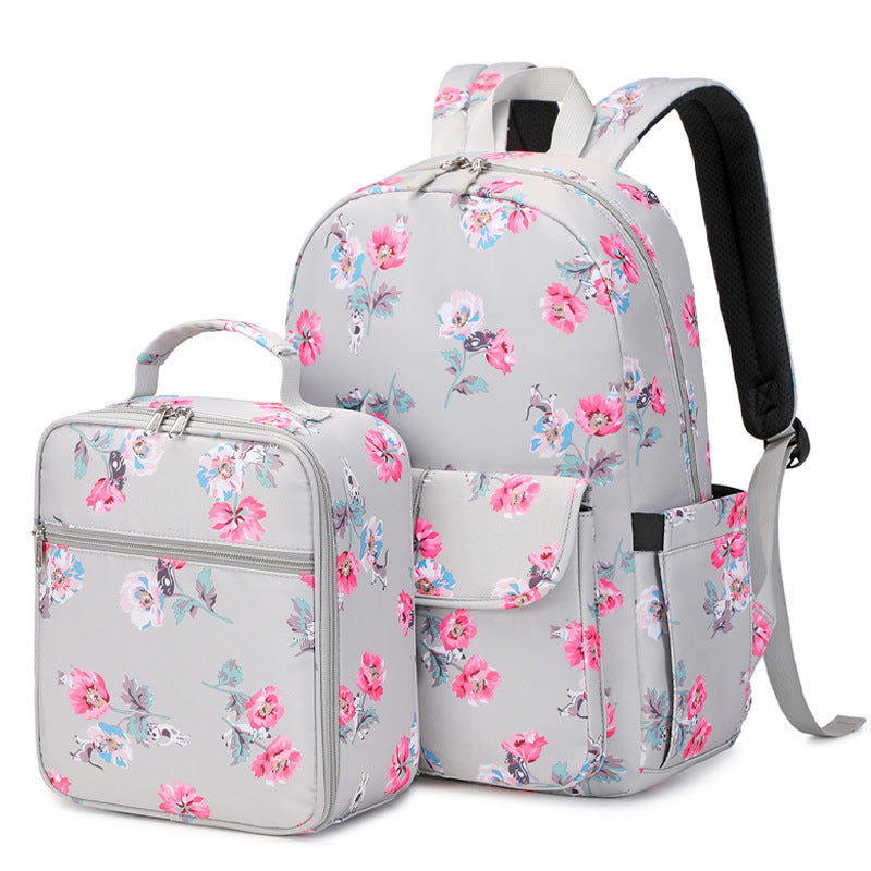 Fresh Fashion The Campus Of College Middle School Students' Schoolbags