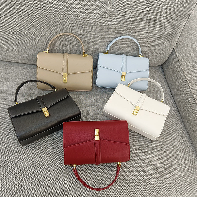 Women's Design Vintage Cowhide Fashion High Sense Crossbody Bags