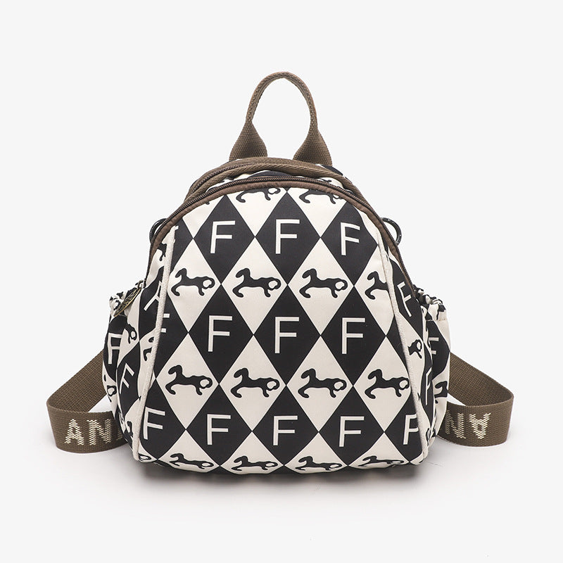 Pretty Fashionable Printed Trendy Double Single Backpacks