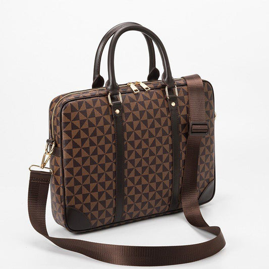 Women's & Men's & File Fashion Large Capacity Portable Men's Briefcases
