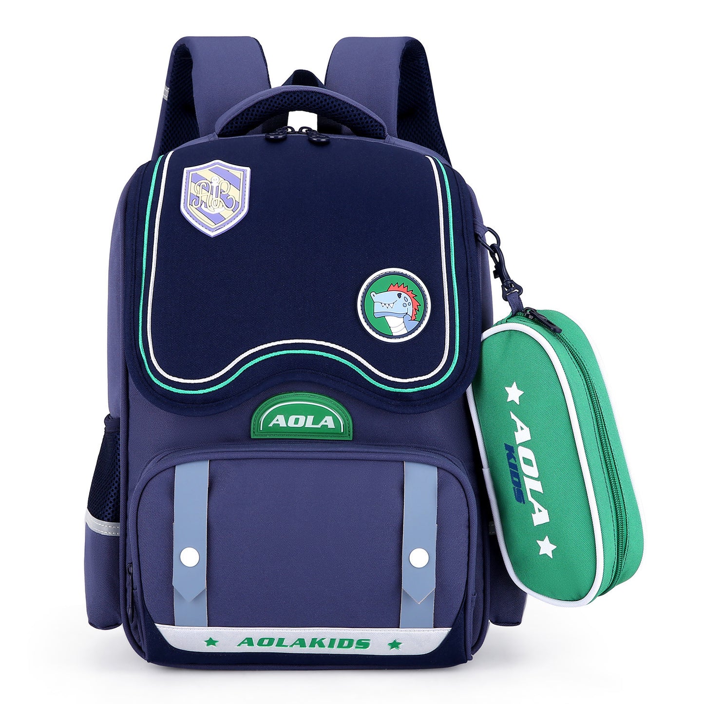 Colorful Primary Grade Spine Protection Lightweight Burden Alleviation Elementary School Students' Schoolbags