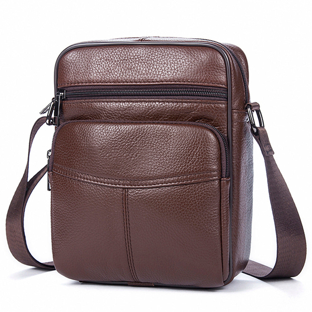 Men's Elegant Trendy Fashion Leather Retro Men's Shoulder Bags