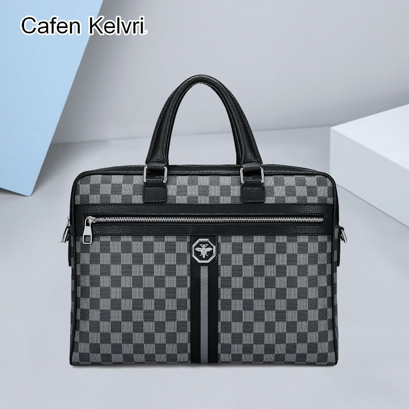 Men's Horizontal Computer Large Capacity Business Commute Men's Briefcases