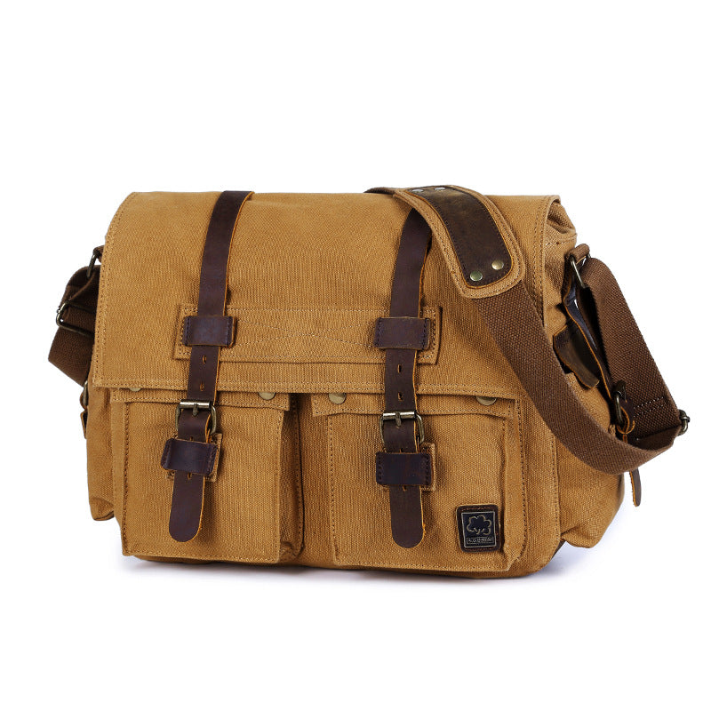 Men's Trendy Charming Canvas Retro Style Men's Messenger Bags