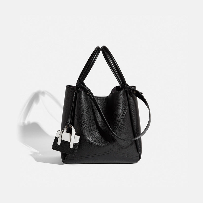 Women's Affordable Luxury Simple Stylish Good Texture Stitching Handbags