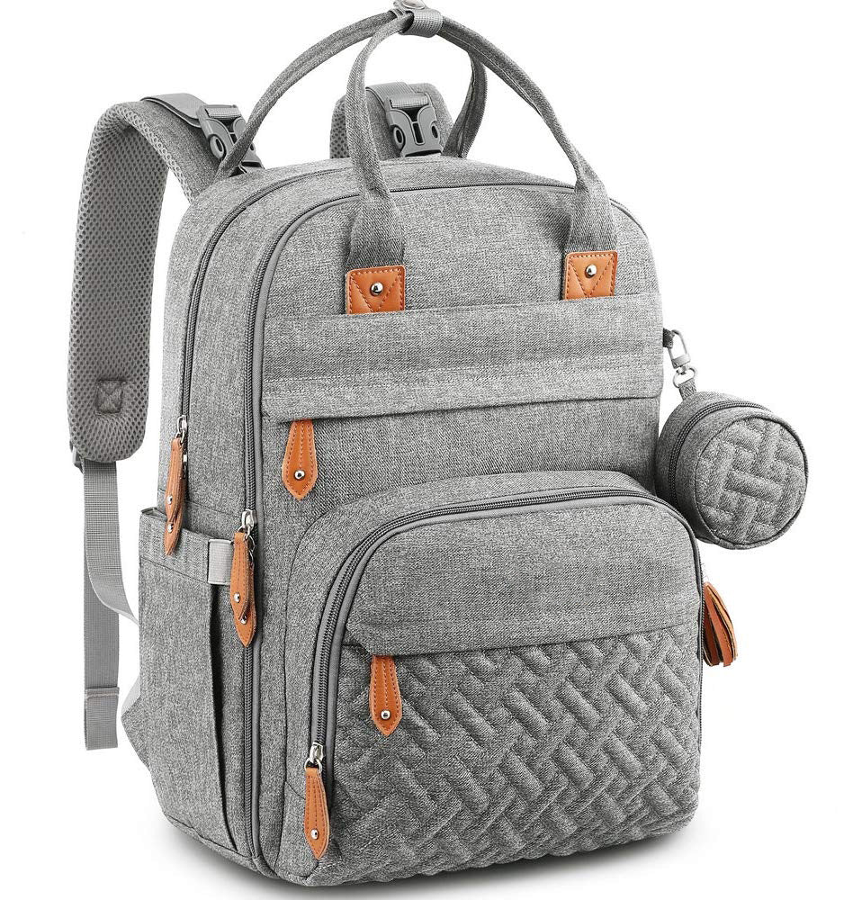 Folding Mummy Bedspread Multifunctional Foldable Diaper Bags