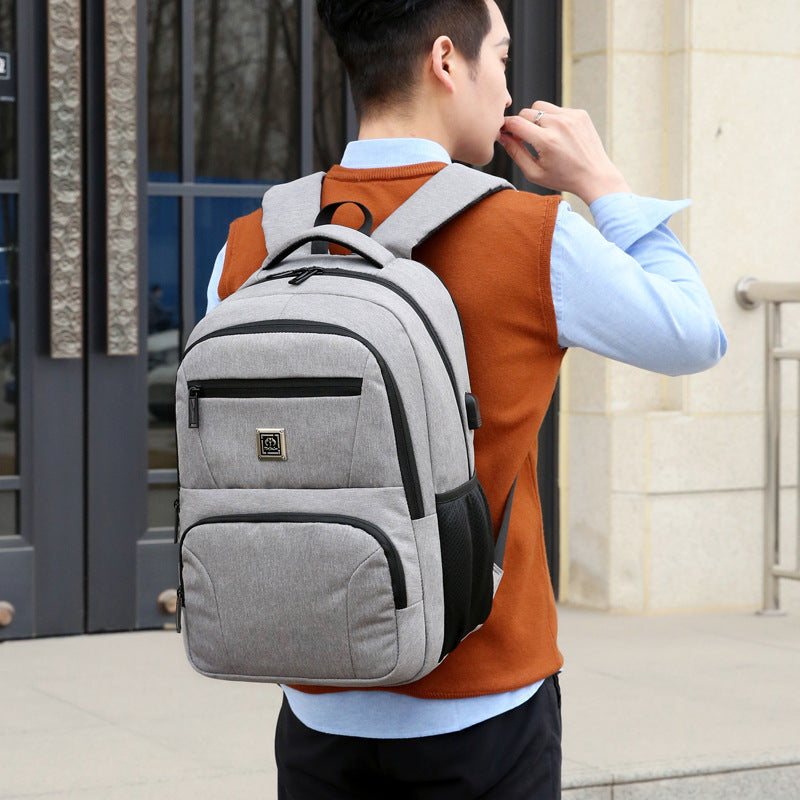 Women's & Men's & Korean Style Niche Simple Decompression Backpacks