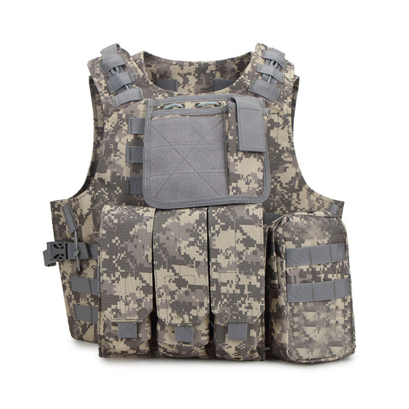 Amphibious Vest Field Camouflage Self-defense Combat Sports Backpacks