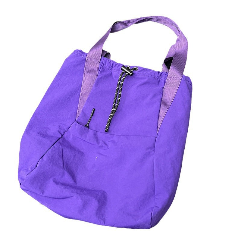 Women's Ge Large Capacity Double Oxford Cloth Bucket Bags