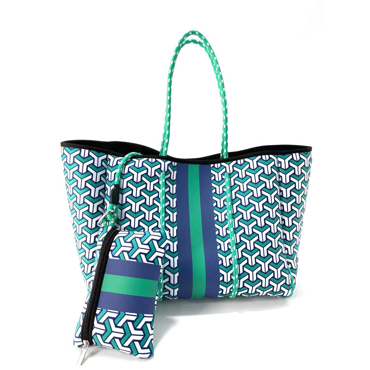 Women's Fashion Neoprene Big Large Beach Travel Bags
