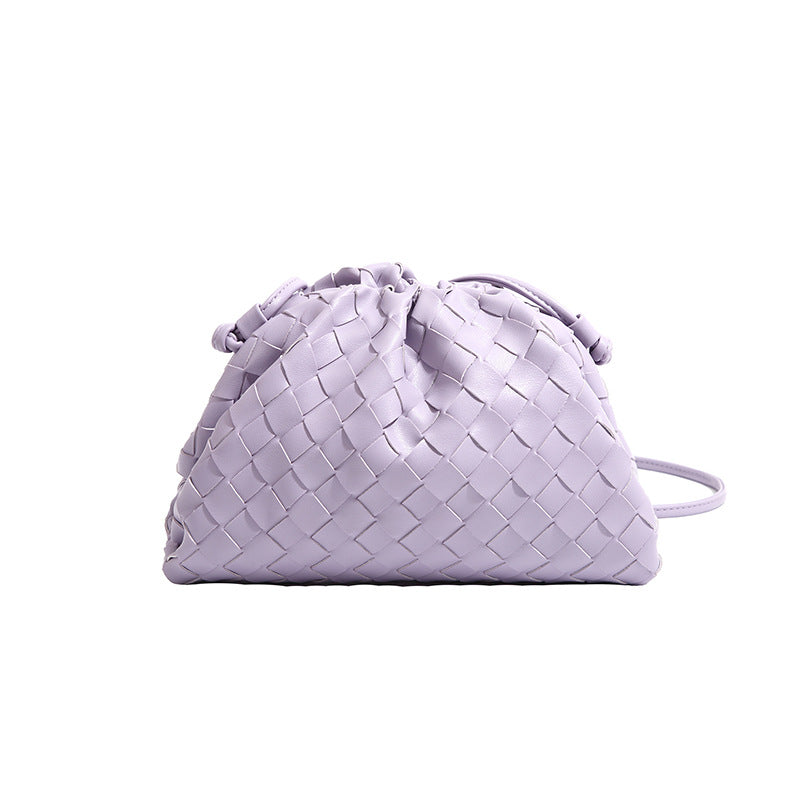 Women's Woven Cloud Dumpling Popular Fashion Clutch Shoulder Bags