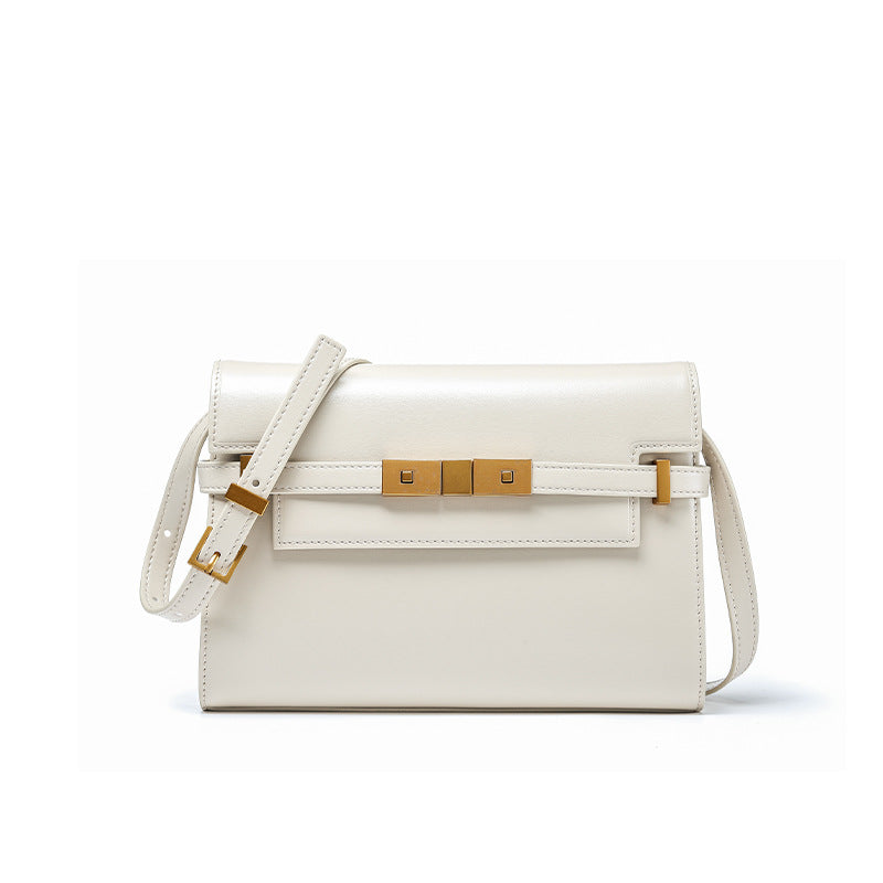 Women's Underarm Postman Baguette Genuine Leather Poplar Bags