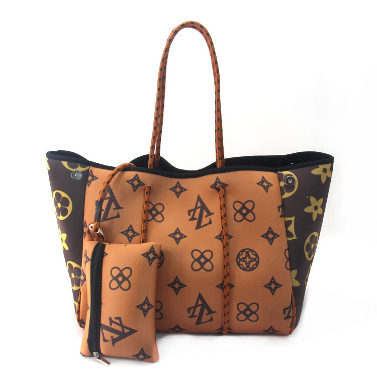 Women's Fashion Neoprene Big Large Beach Travel Bags