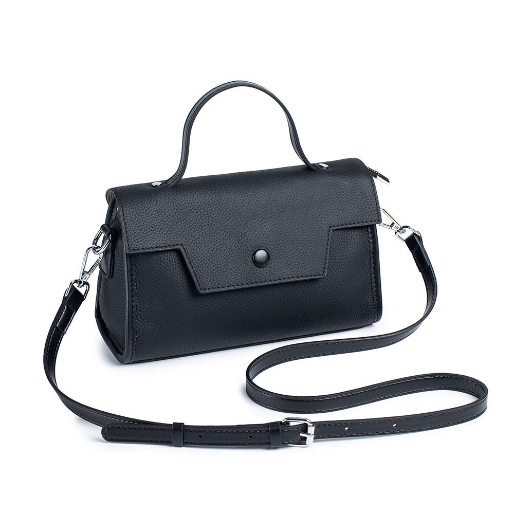 Women's Genuine Leather Fashion High-grade Commuter Niche Handbags