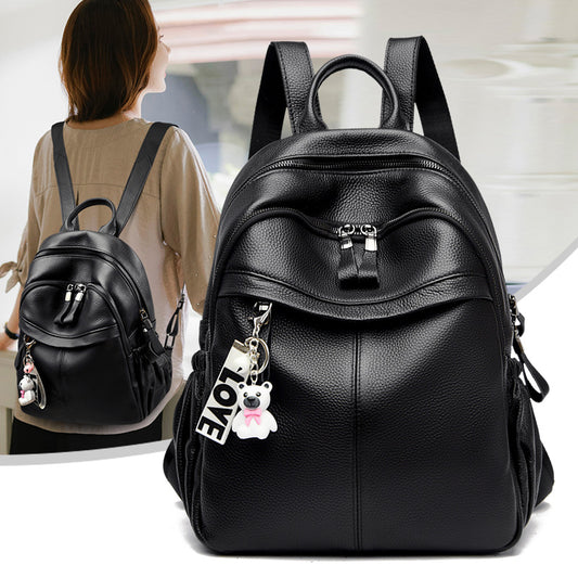 Women's Leather Fashionable Cowhide Soft Large Capacity Bags