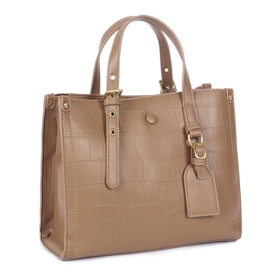 Women's Embossed Leather Fashion Style Cowhide Shoulder Bags