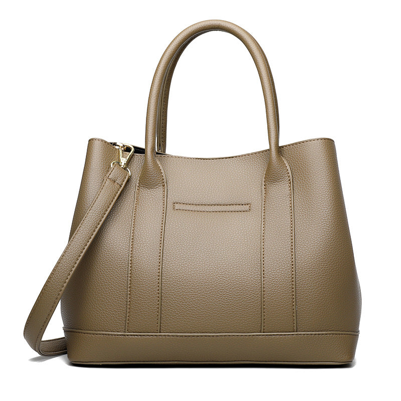 Women's Korean Style Fashion Mom Commuter Large Shoulder Bags