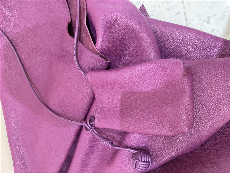 Women's Korean Vertical Leather Minority Fashion First Phone Bags