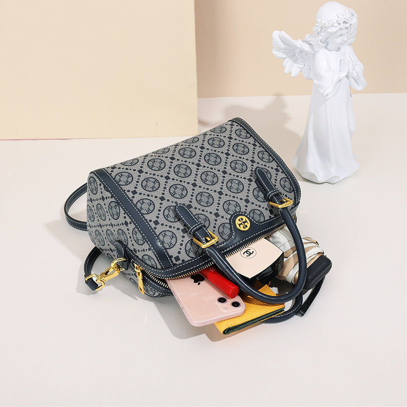 Women's Retro Presbyopic Boston Fashion Graceful Handbags