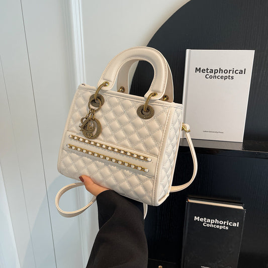 Women's Light Luxury Printed High-grade Diana Niche Crossbody Bags