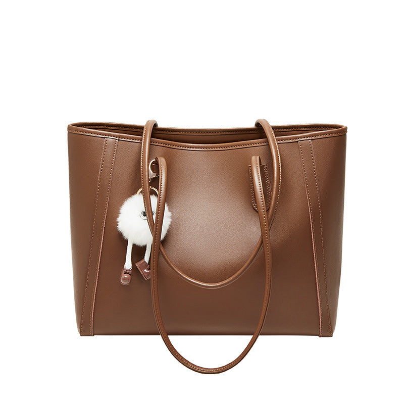 Women's Large Capacity Commuter Summer Genuine Leather Bags