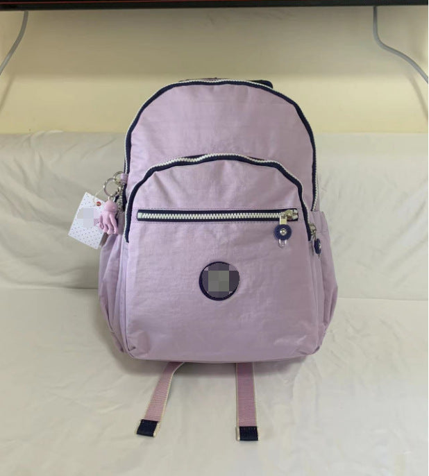Summer Nylon Monkey Medium Side Commuter Backpacks