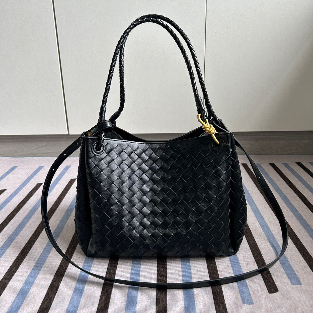Woven Parachute Large Capacity Commuter Open Shoulder Bags