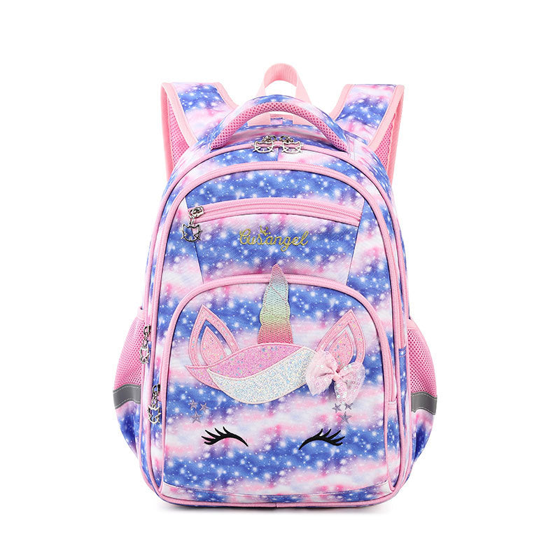 Primary Grade Burden Reduction Spine Protection Elementary School Students' Schoolbags