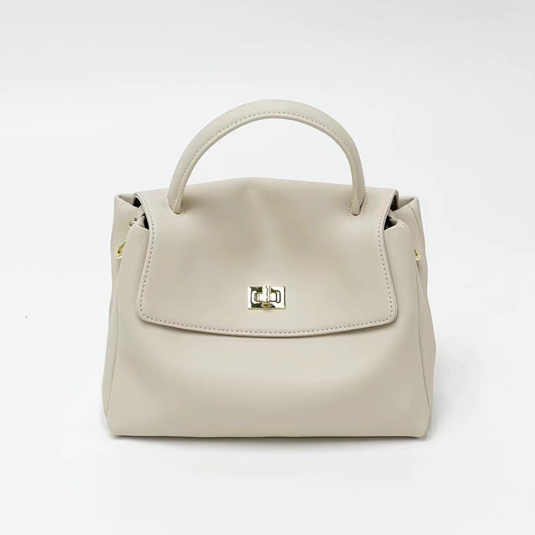 Women's Soft Texture Cowhide Summer Retro Versatile Shoulder Bags