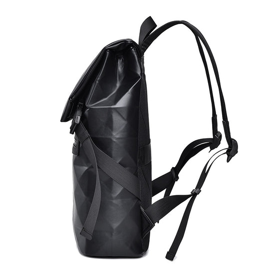 Men's Rhombus High Sense Large Capacity Versatile Backpacks