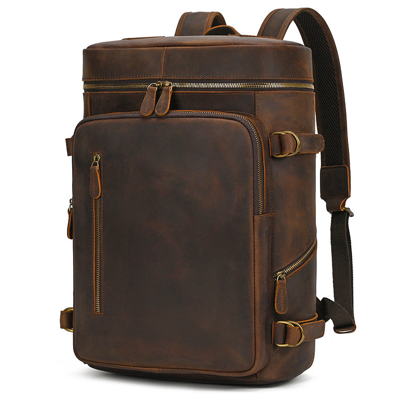 Women's & Men's & Crazy Horse Leather Vintage Backpacks