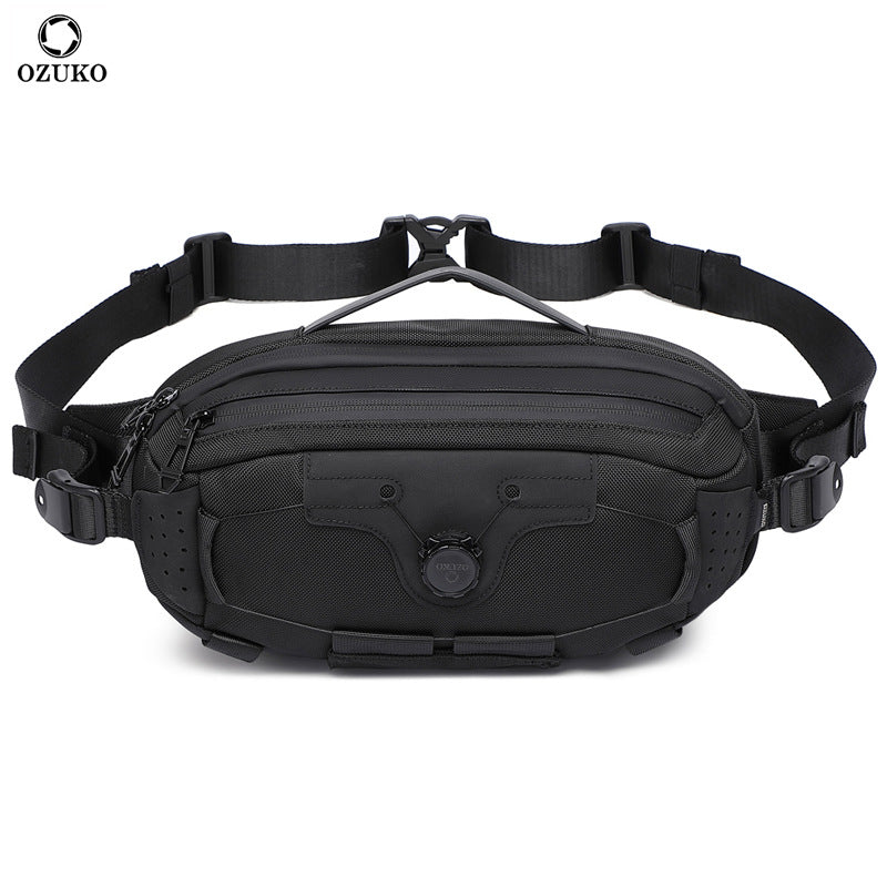 Men's Waterproof Multifunctional Leisure High Sense Fashion Men's Waist Packs