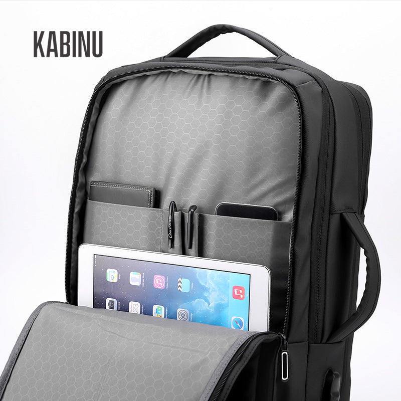 Derm Solid Color Business Lightweight Computer Backpacks
