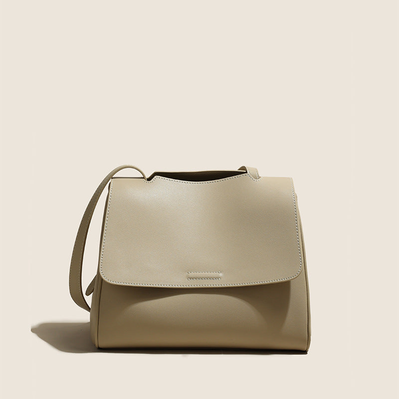 Women's Genuine Leather Light Luxury Minority Advanced Handbags