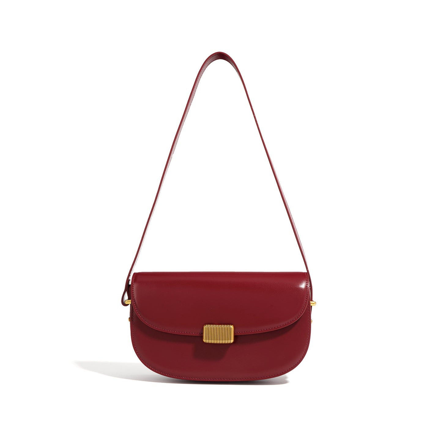 Women's Design Underarm Retro Saddle Advanced Texture Crossbody Bags