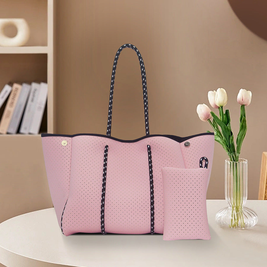 Women's Fashion Neoprene Big Large Beach Travel Bags