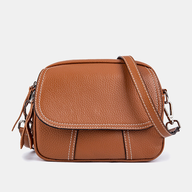 Women's Genuine Leather First Layer Cowhide Large Bags