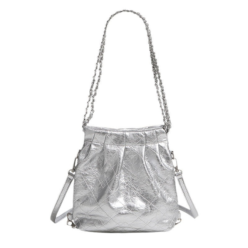 Women's Mini Hobo Diamond Chain High-grade Shoulder Bags