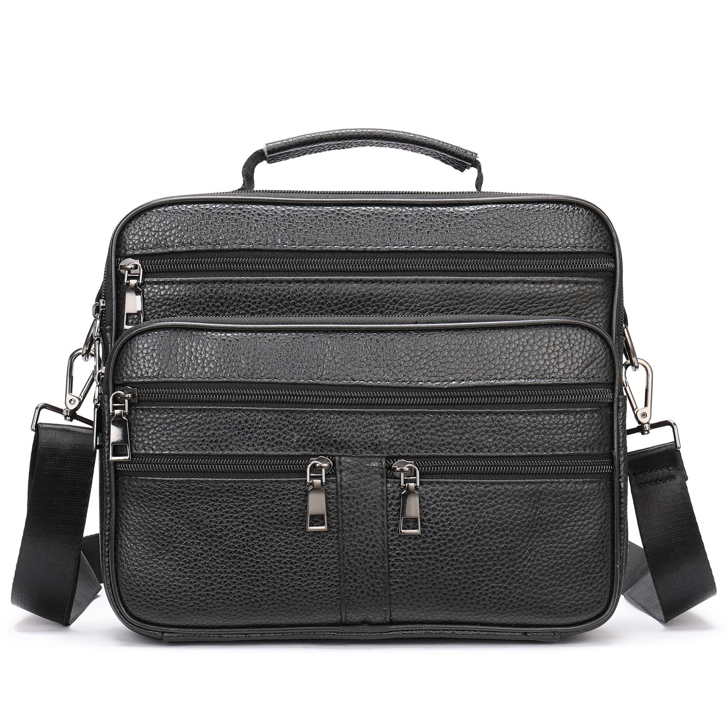 Men's Comfortable Attractive Glamorous High-grade Leather Men's Messenger Bags