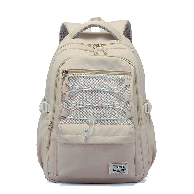 Fashion Canvas Male Female Junior's High College Large Middle School Students' Schoolbags