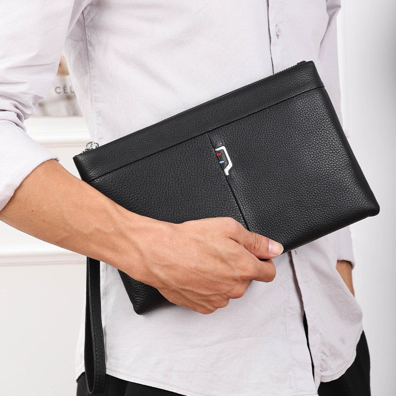 Men's Genuine Leather Clutch High Sense Large Bags