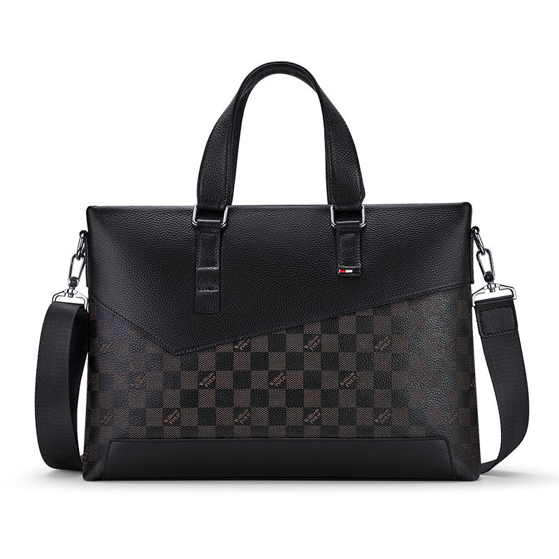 Men's Emperor Paul Computer Cattle Leather Men's Briefcases