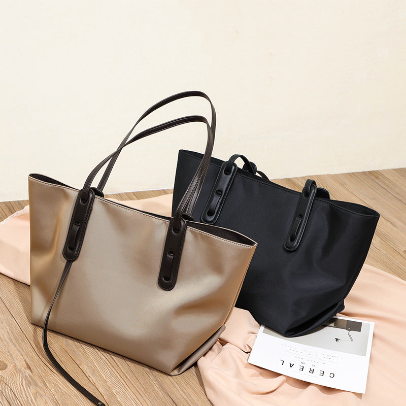 Women's Summer Fashion Large Capacity Oxford Cloth Shoulder Bags