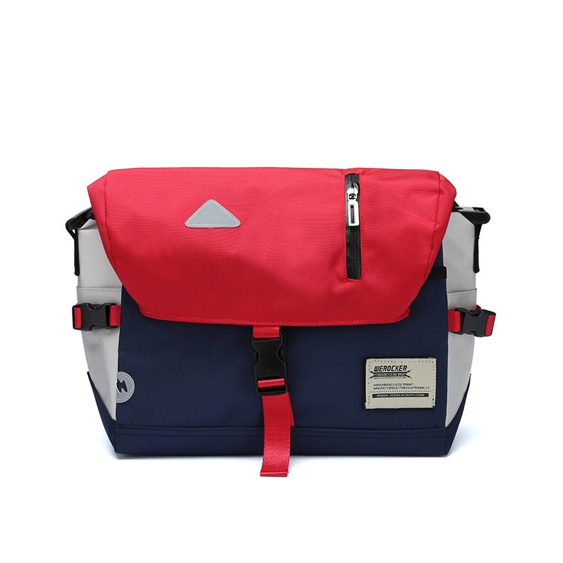 Men's Trendy All Black Fashion Fixed Gear Bags